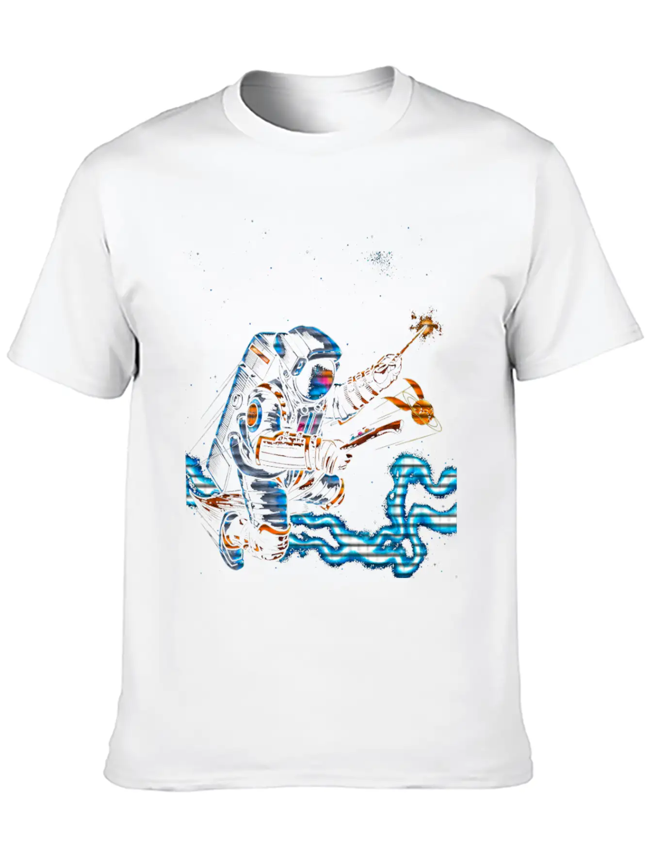 Astronaut Potter Basic Graphic T-Shirt – Daily Comfort In Soft Cotton