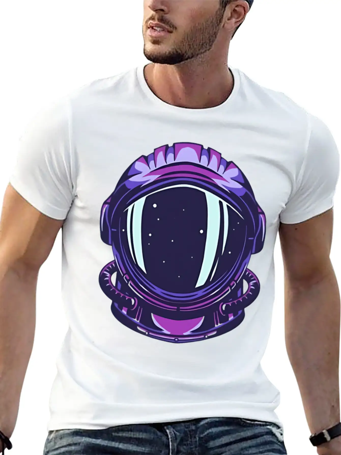 Astronaut Relaxed Everyday Tee – Lightweight And Durable Cotton