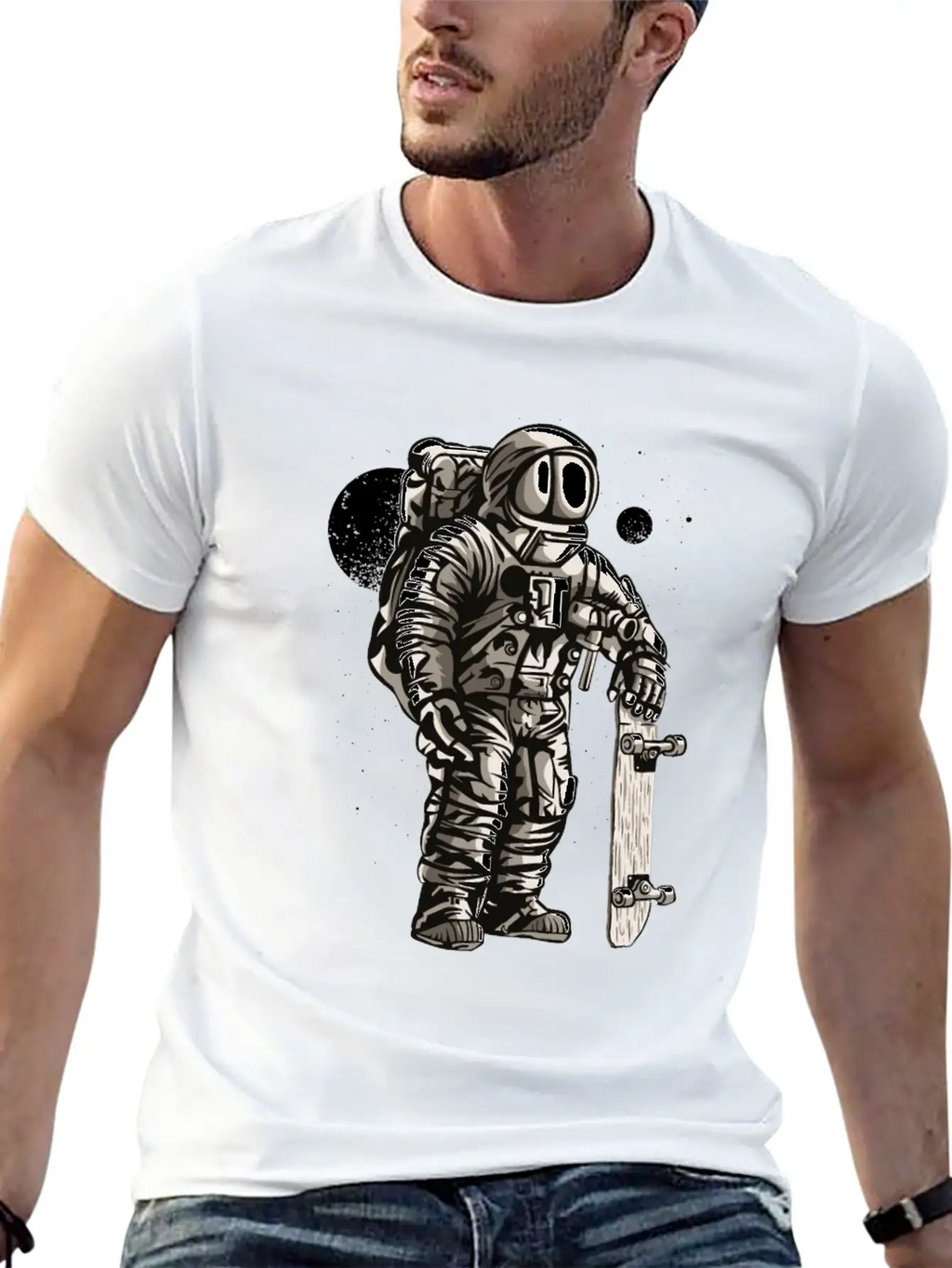 Astronaut Space Space Ship Outer Space Classic Cotton Tee – Unisex Comfort For Any Season