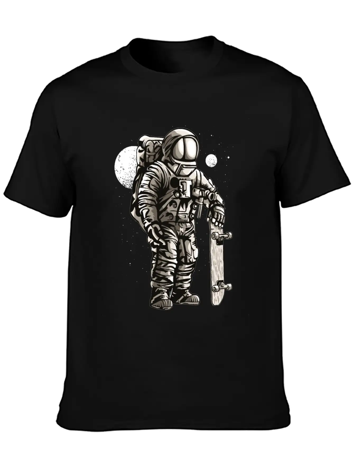 Astronaut Space Space Ship Outer Space Classic Cotton Tee – Unisex Comfort For Any Season