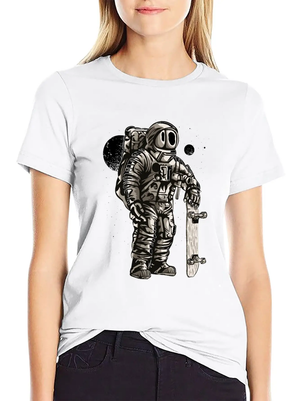 Astronaut Space Space Ship Outer Space Classic Cotton Tee – Unisex Comfort For Any Season