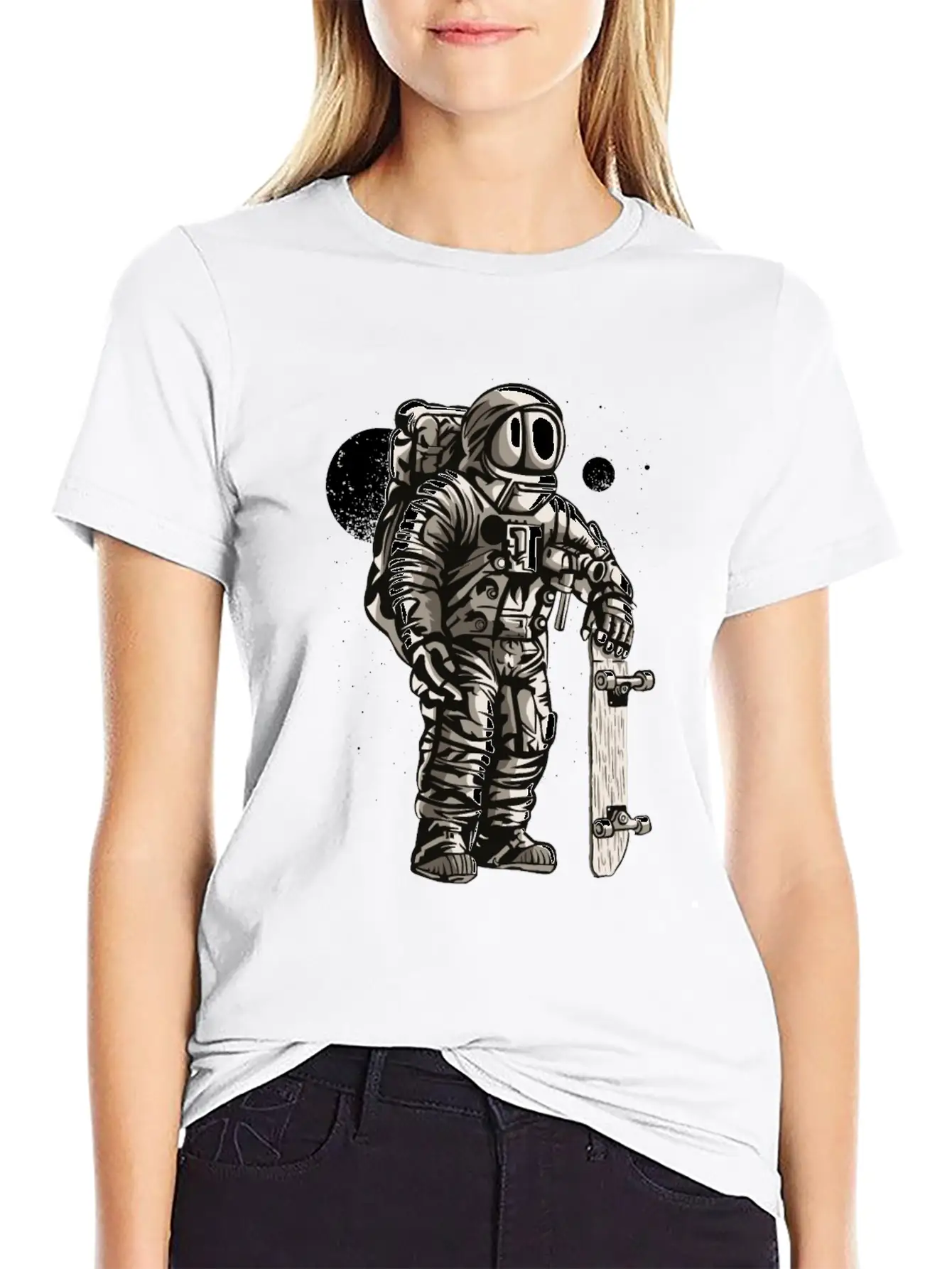 Astronaut Space Space Ship Outer Space Classic Cotton Tee – Unisex Comfort For Any Season