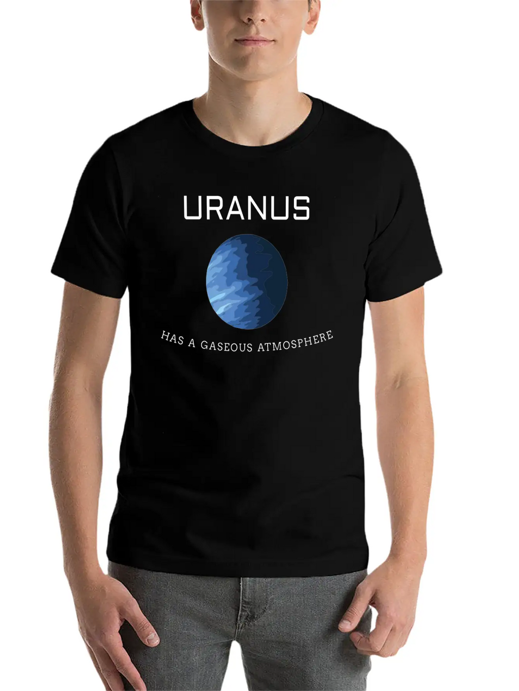 ASTRONOMY / FUNNY STATEMENT: Gaseous Atmosphere Classic Cotton Tee – Unisex Comfort For Any Season