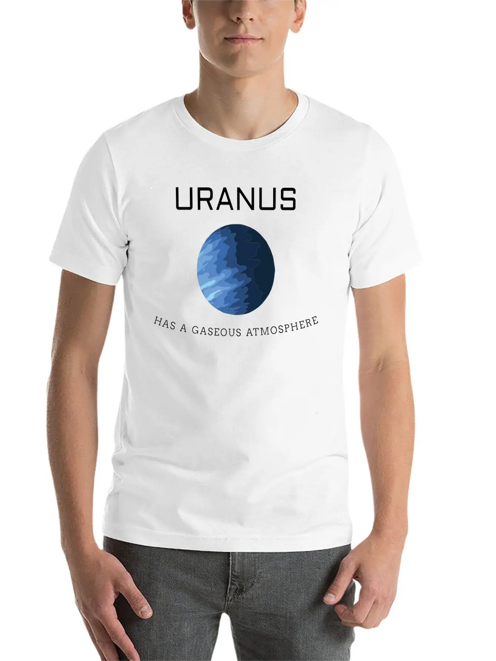 ASTRONOMY / FUNNY STATEMENT: Gaseous Atmosphere Classic Cotton Tee – Unisex Comfort For Any Season
