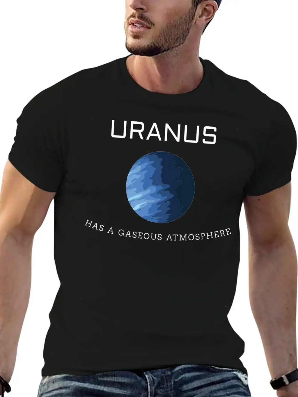 ASTRONOMY / FUNNY STATEMENT: Gaseous Atmosphere Classic Cotton Tee – Unisex Comfort For Any Season