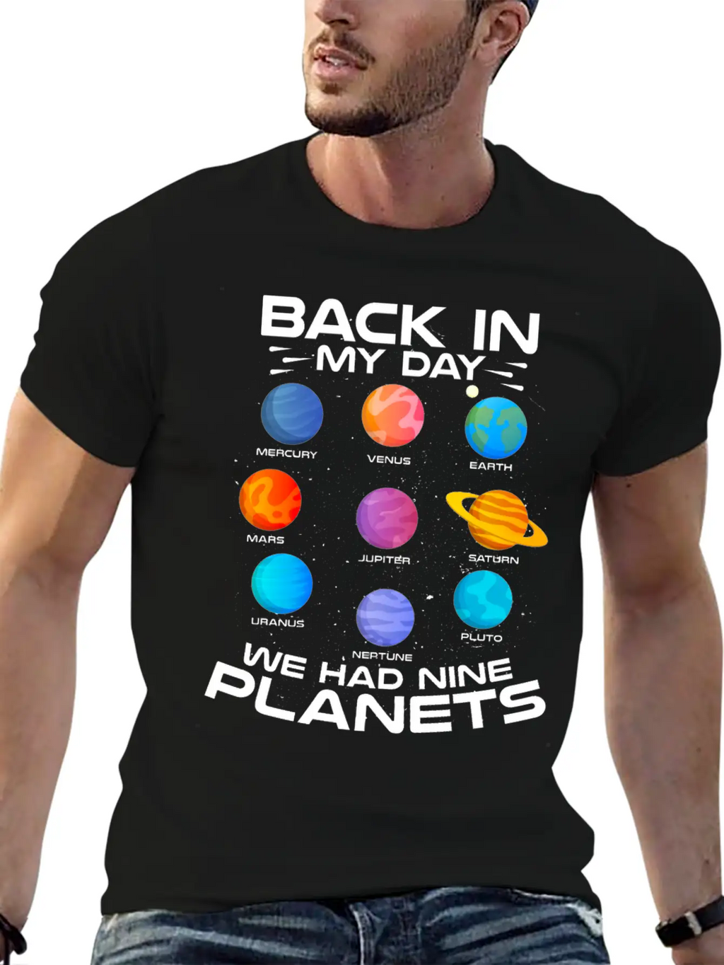 Astronomy Universe Outer Space Galaxy Astrophysics Basic Graphic T-Shirt – Daily Comfort In Soft Cotton