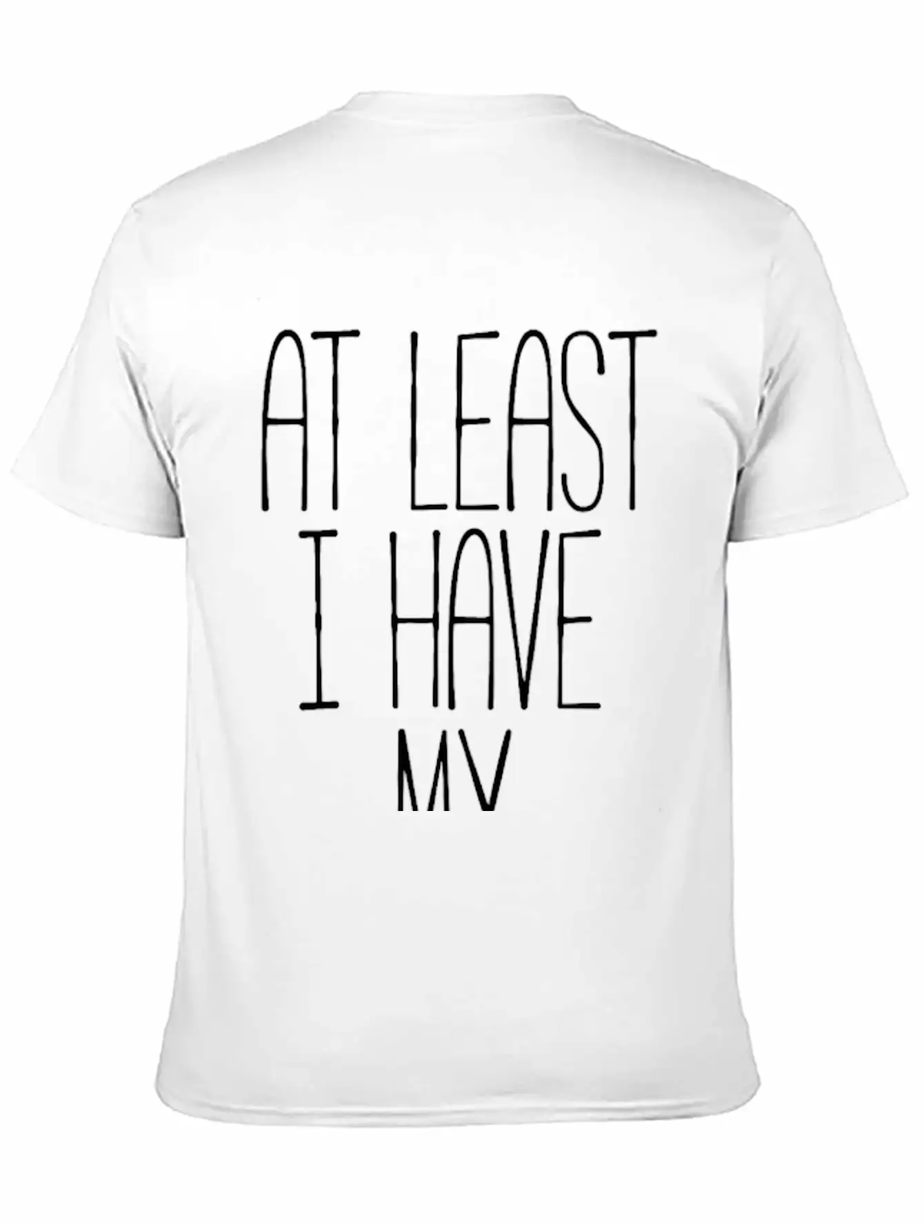 At Least I Have My Wine! Timeless Short Sleeve Tee – Comfy And Minimalist Design