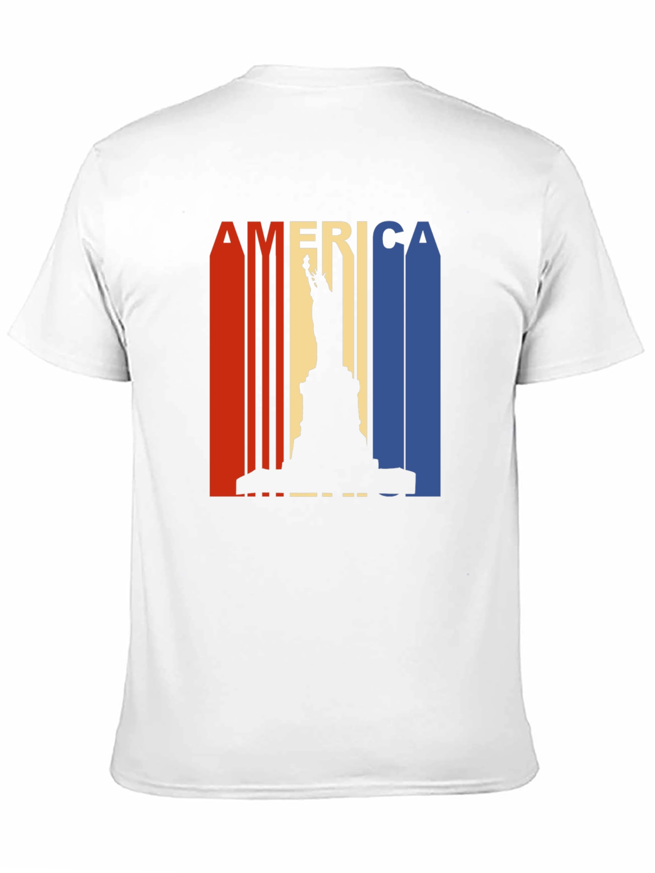 Patriotic America Statue of Liberty Graphic Tee