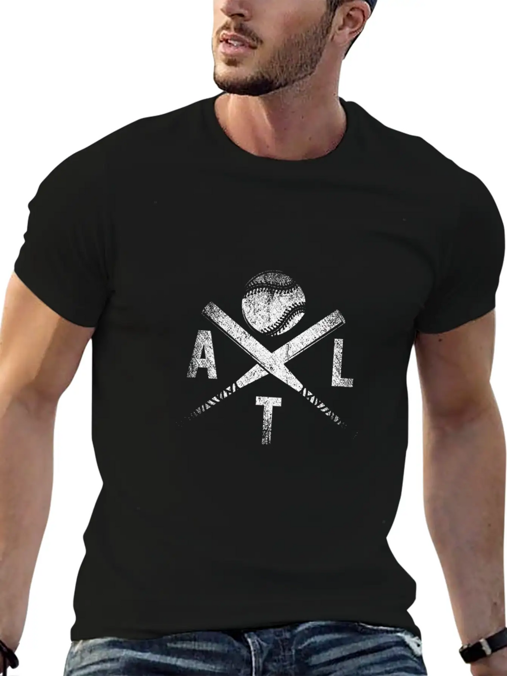 Atlanta Baseball Atl Vintage Georgia Brave Gift Breathable Soft Cotton T-Shirt – Timeless Casual Look