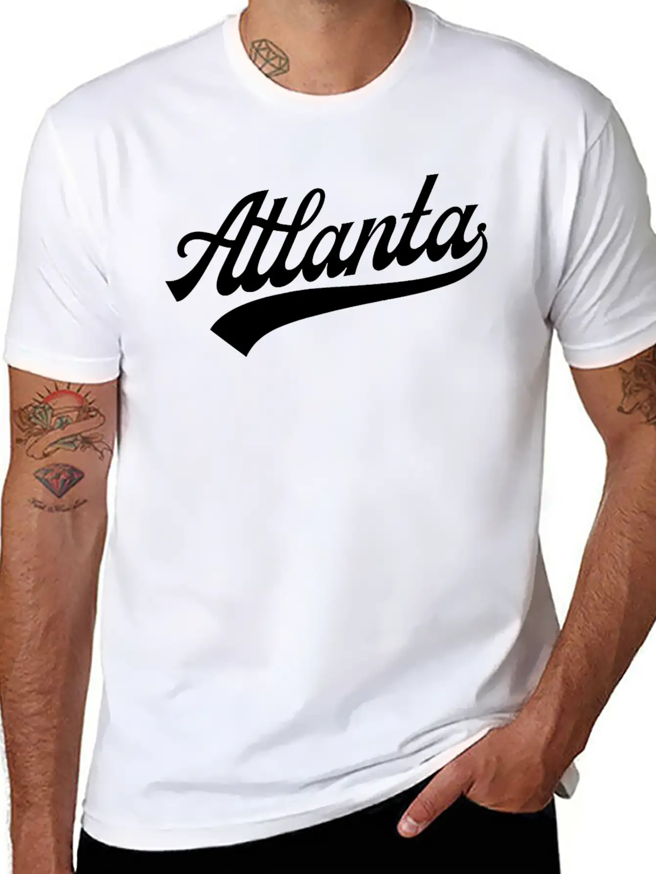 Atlanta Classic T Shirt Classic Cotton Tee – Unisex Comfort For Any Season