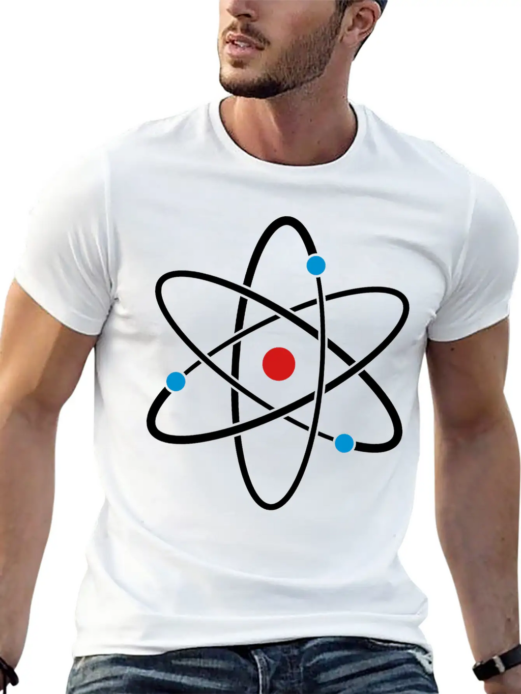 Atom Basic Graphic T-Shirt – Daily Comfort In Soft Cotton