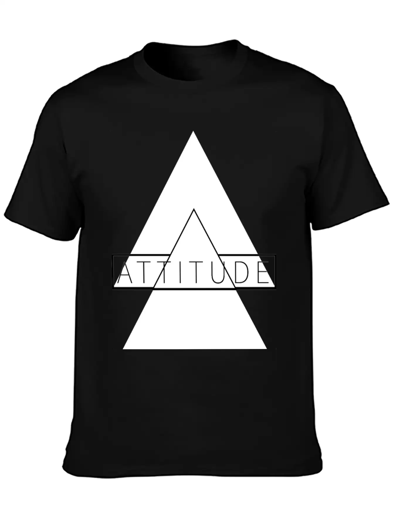 ATTITUDE HIGH, ATTITUDE UP, Personality T Shirt Breathable Graphic T-Shirt – Perfect For Casual Days