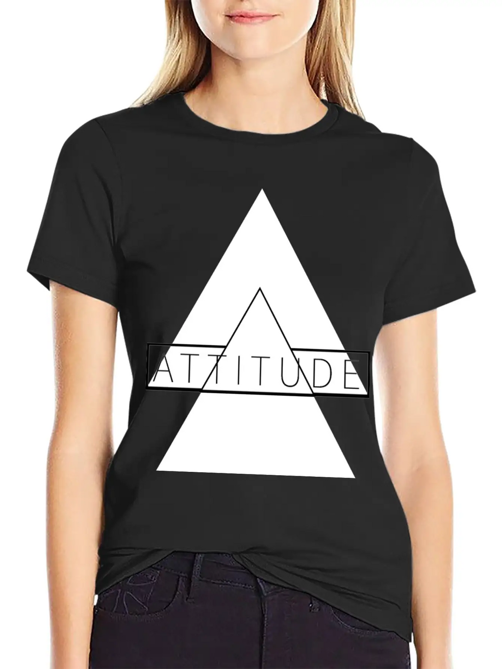 ATTITUDE HIGH, ATTITUDE UP, Personality T Shirt Breathable Graphic T-Shirt – Perfect For Casual Days