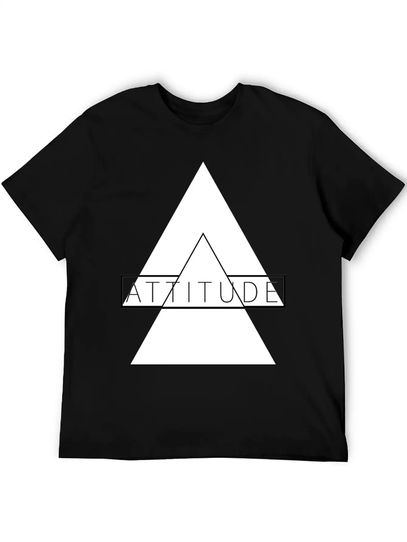 ATTITUDE HIGH, ATTITUDE UP, Personality T Shirt Breathable Graphic T-Shirt – Perfect For Casual Days