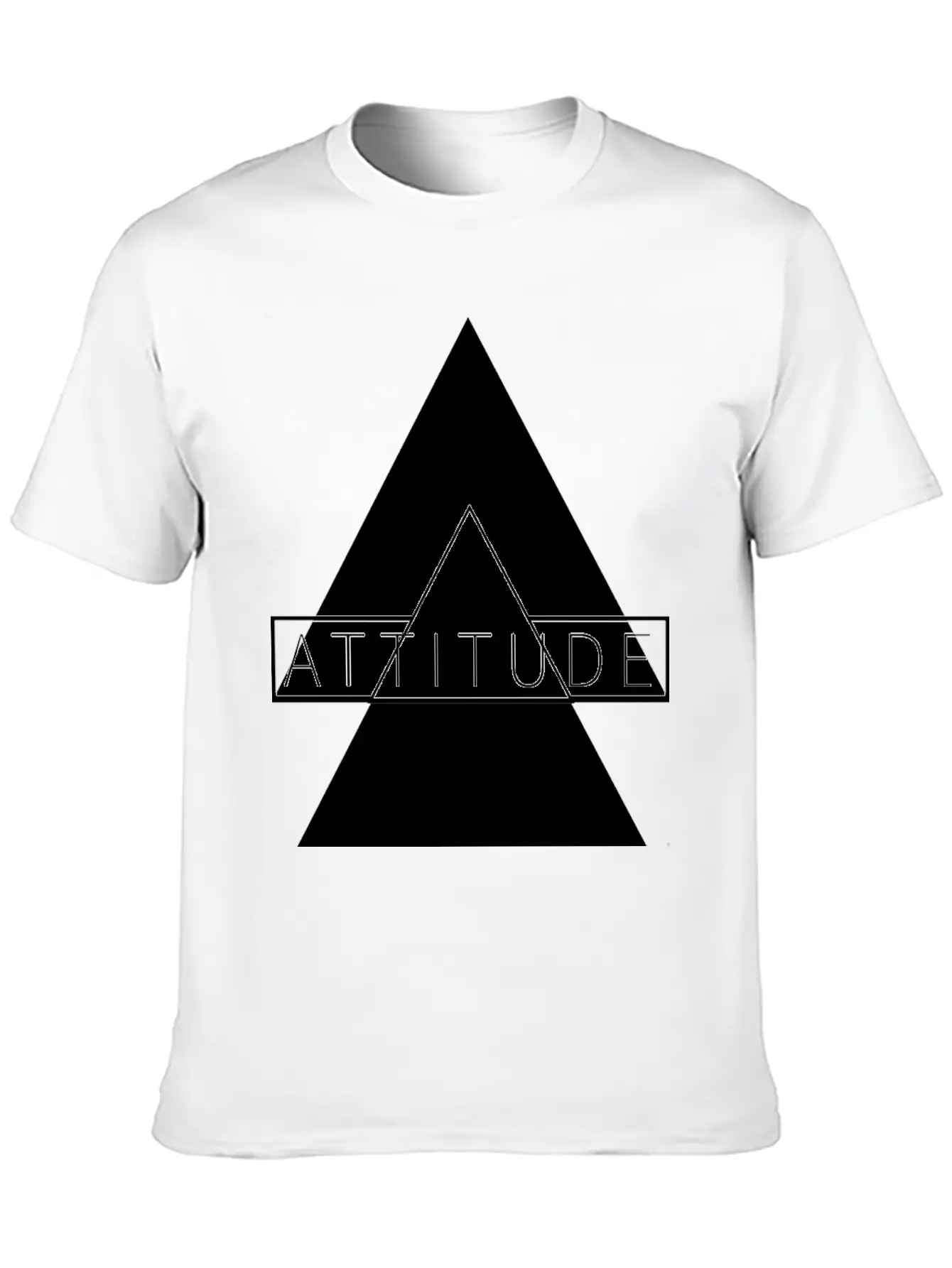 ATTITUDE HIGH, ATTITUDE UP, Personality T Shirt Breathable Graphic T-Shirt – Perfect For Casual Days