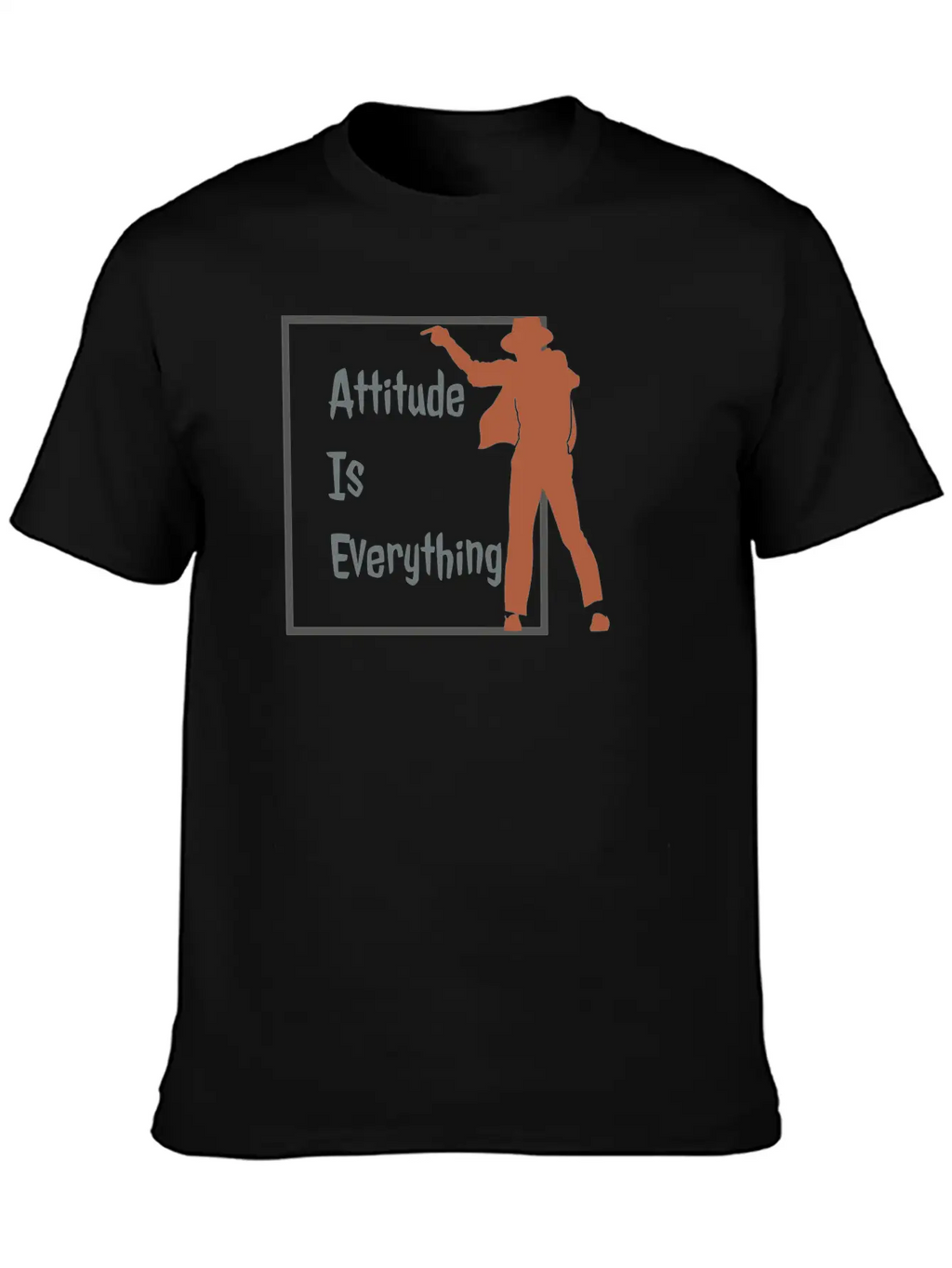 ATTITUDE IS EVERYTHING Stylish Everyday T-Shirt – Unisex Basic Cotton Tee
