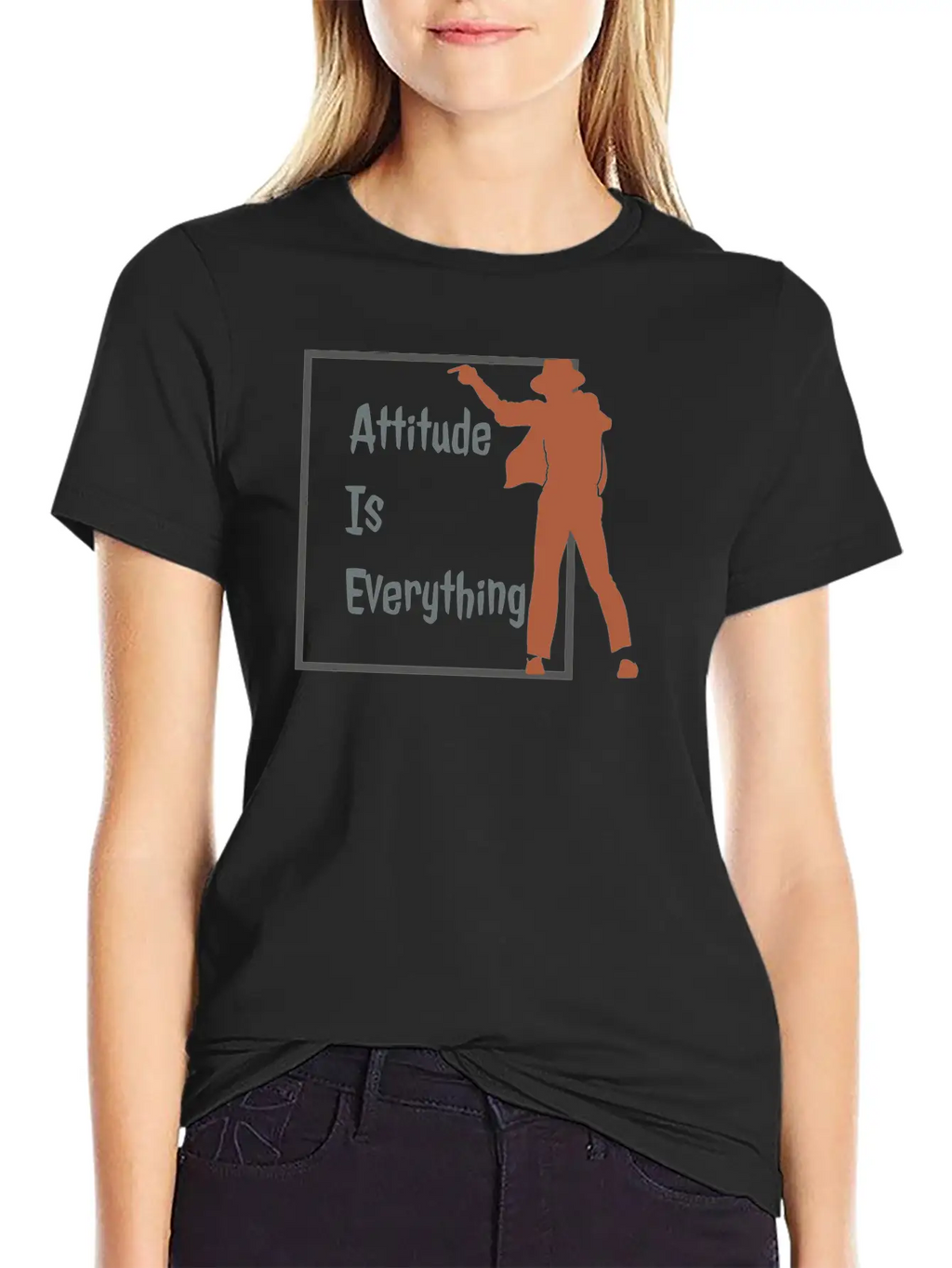 ATTITUDE IS EVERYTHING Stylish Everyday T-Shirt – Unisex Basic Cotton Tee