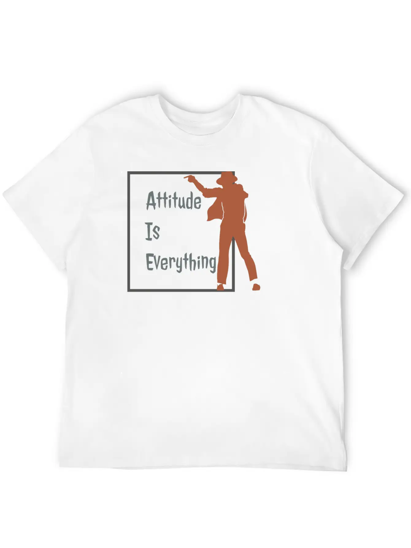 ATTITUDE IS EVERYTHING Stylish Everyday T-Shirt – Unisex Basic Cotton Tee