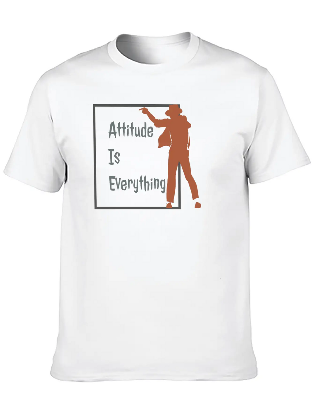 ATTITUDE IS EVERYTHING Stylish Everyday T-Shirt – Unisex Basic Cotton Tee