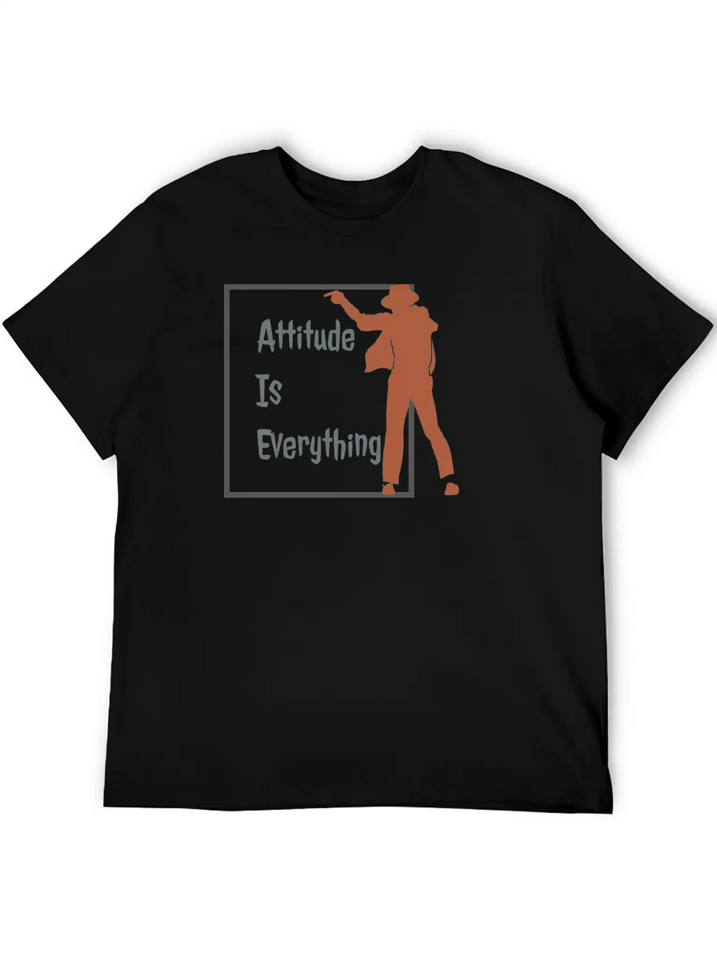 ATTITUDE IS EVERYTHING Stylish Everyday T-Shirt – Unisex Basic Cotton Tee