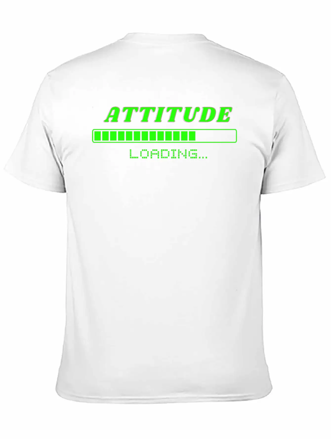 Attitude Loading Breathable Soft Cotton T-Shirt – Timeless Casual Look