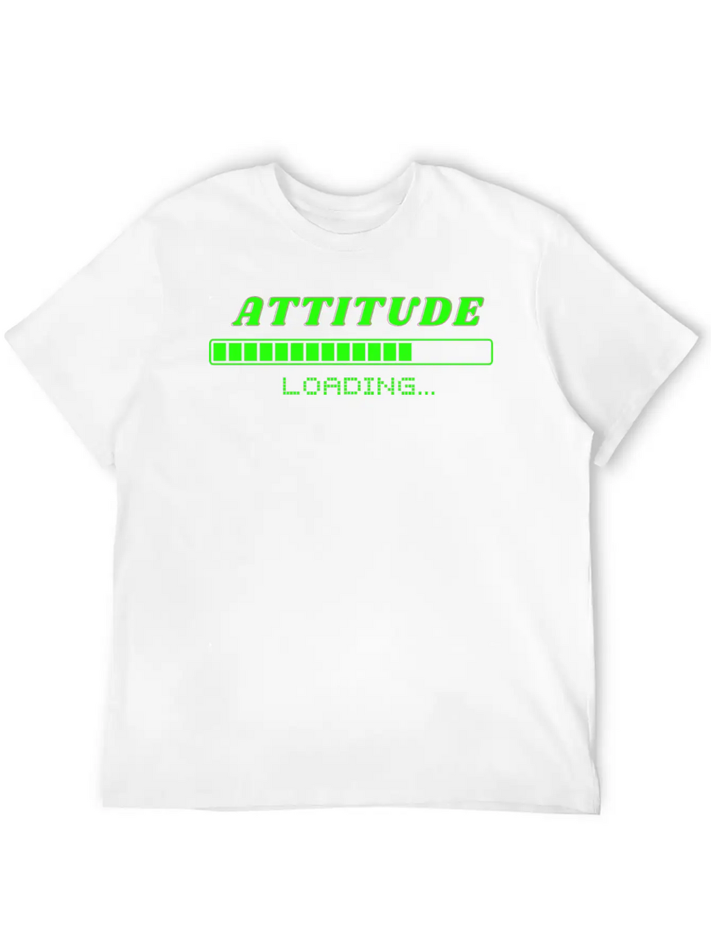 Attitude Loading Breathable Soft Cotton T-Shirt – Timeless Casual Look