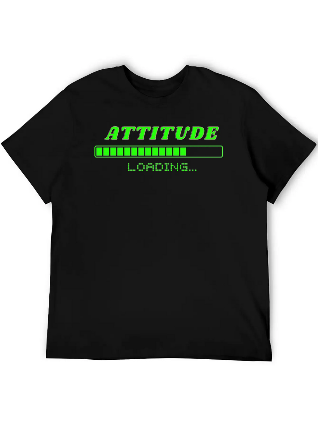Attitude Loading Breathable Soft Cotton T-Shirt – Timeless Casual Look