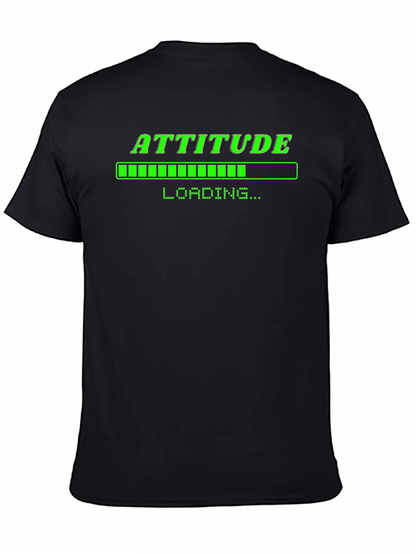 Attitude Loading Breathable Soft Cotton T-Shirt – Timeless Casual Look