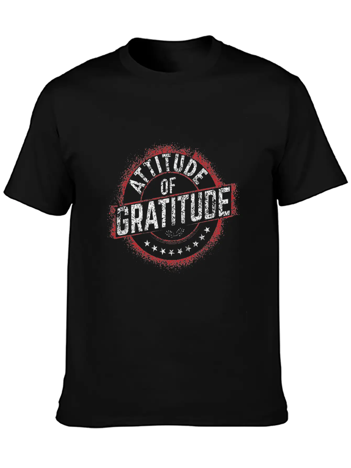 Attitude Of Gratitude Essential Cotton Tee For Daily Outfits – Unisex Style