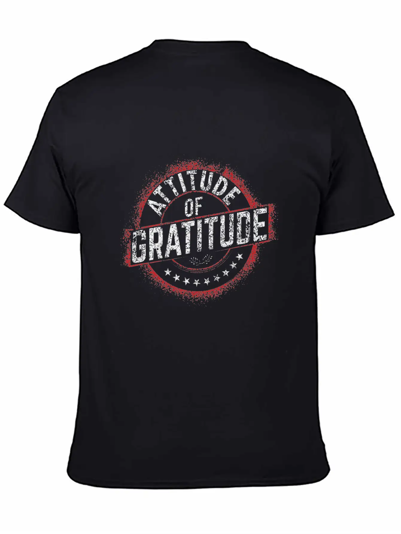 Attitude Of Gratitude Essential Cotton Tee For Daily Outfits – Unisex Style