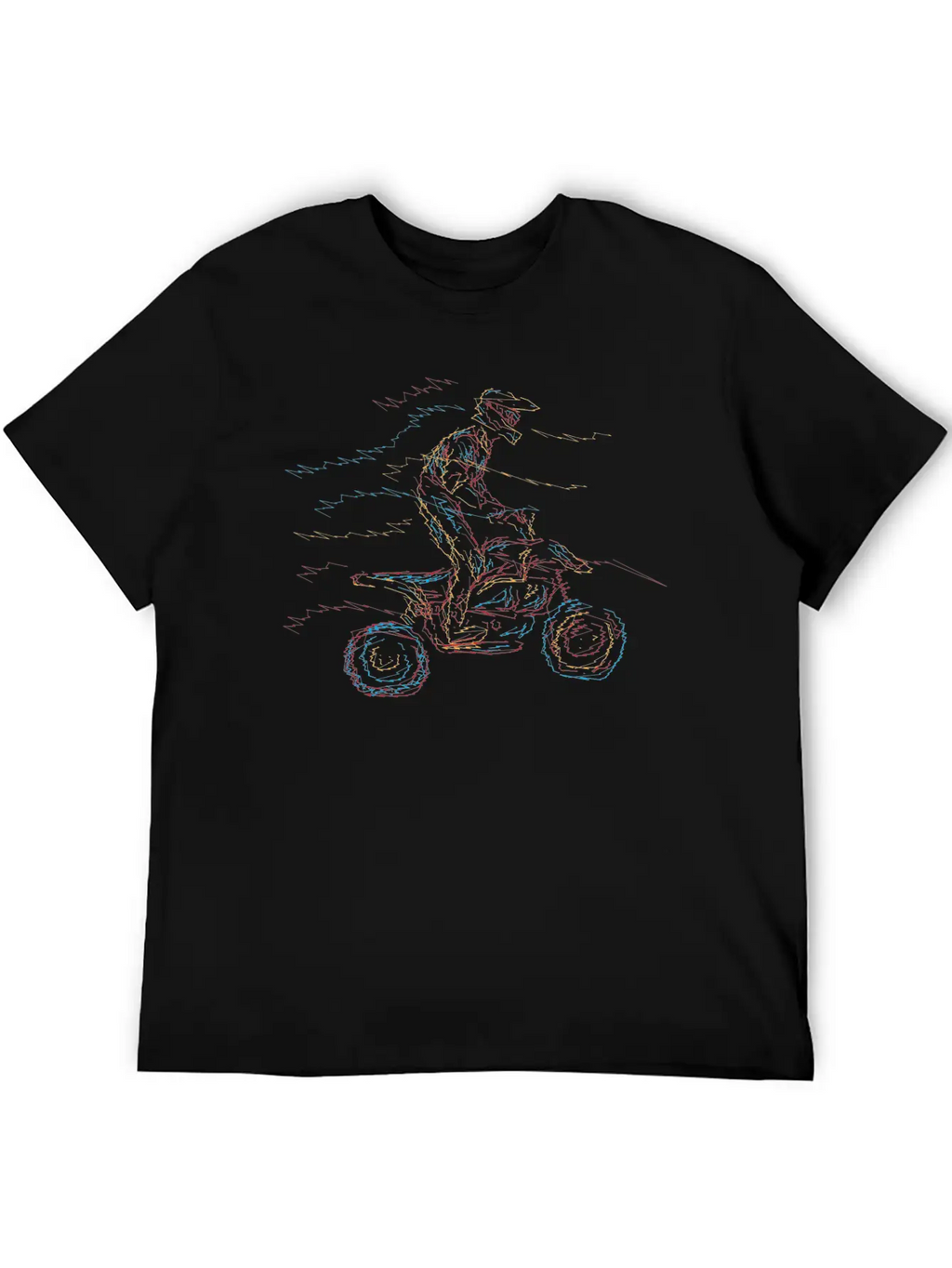 ATV Rider Competitive Person Gift Timeless Short Sleeve Tee – Comfy And Minimalist Design