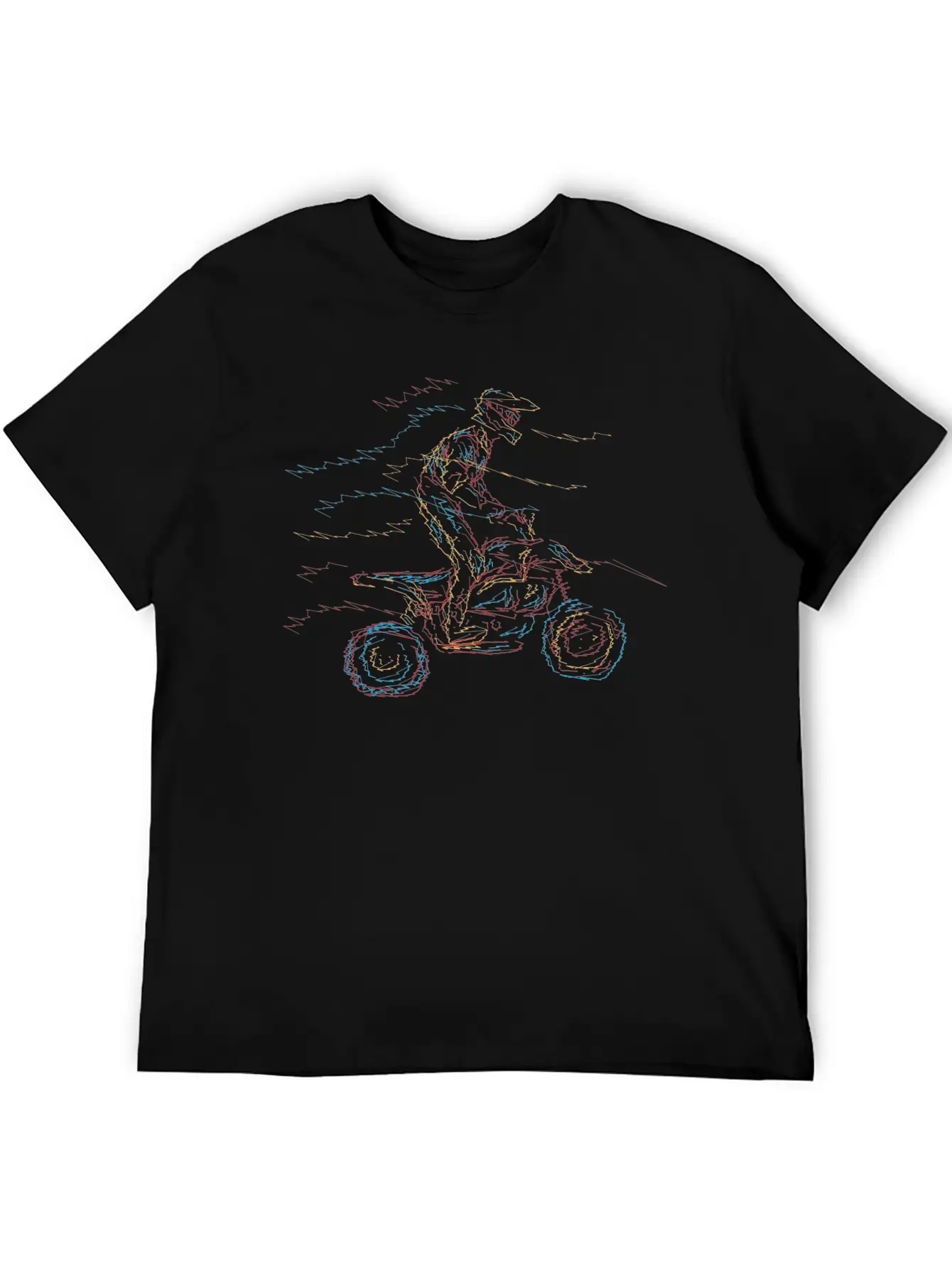 ATV Rider Competitive Person Gift Timeless Short Sleeve Tee – Comfy And Minimalist Design