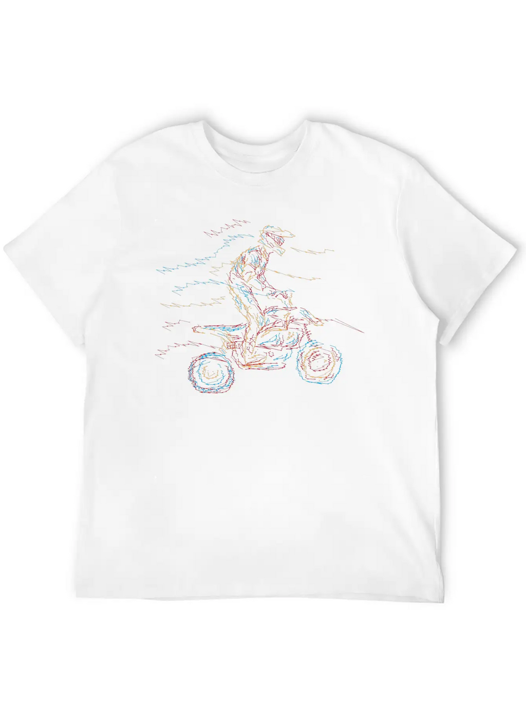 ATV Rider Competitive Person Gift Timeless Short Sleeve Tee – Comfy And Minimalist Design