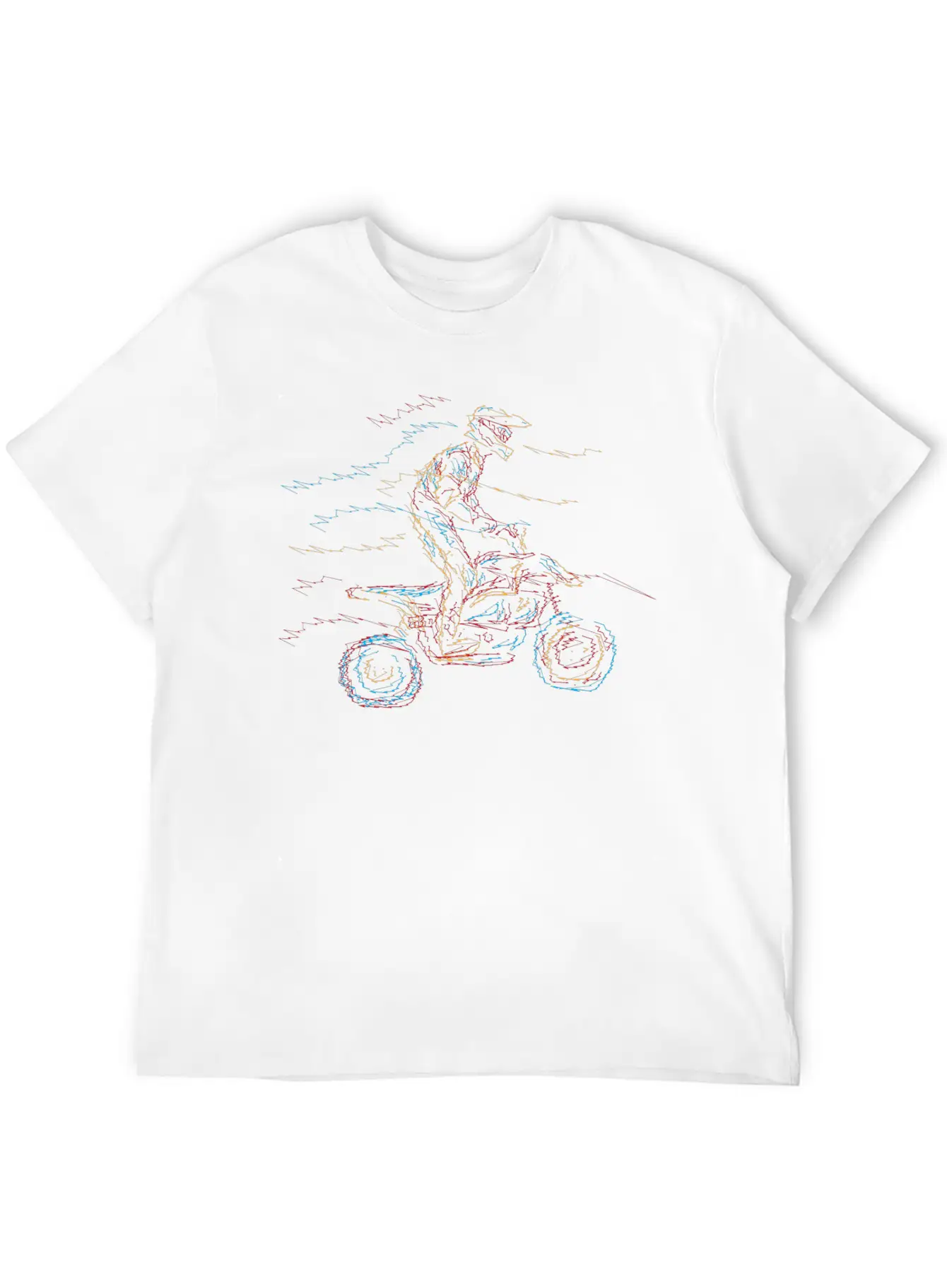 ATV Rider Competitive Person Gift Timeless Short Sleeve Tee – Comfy And Minimalist Design