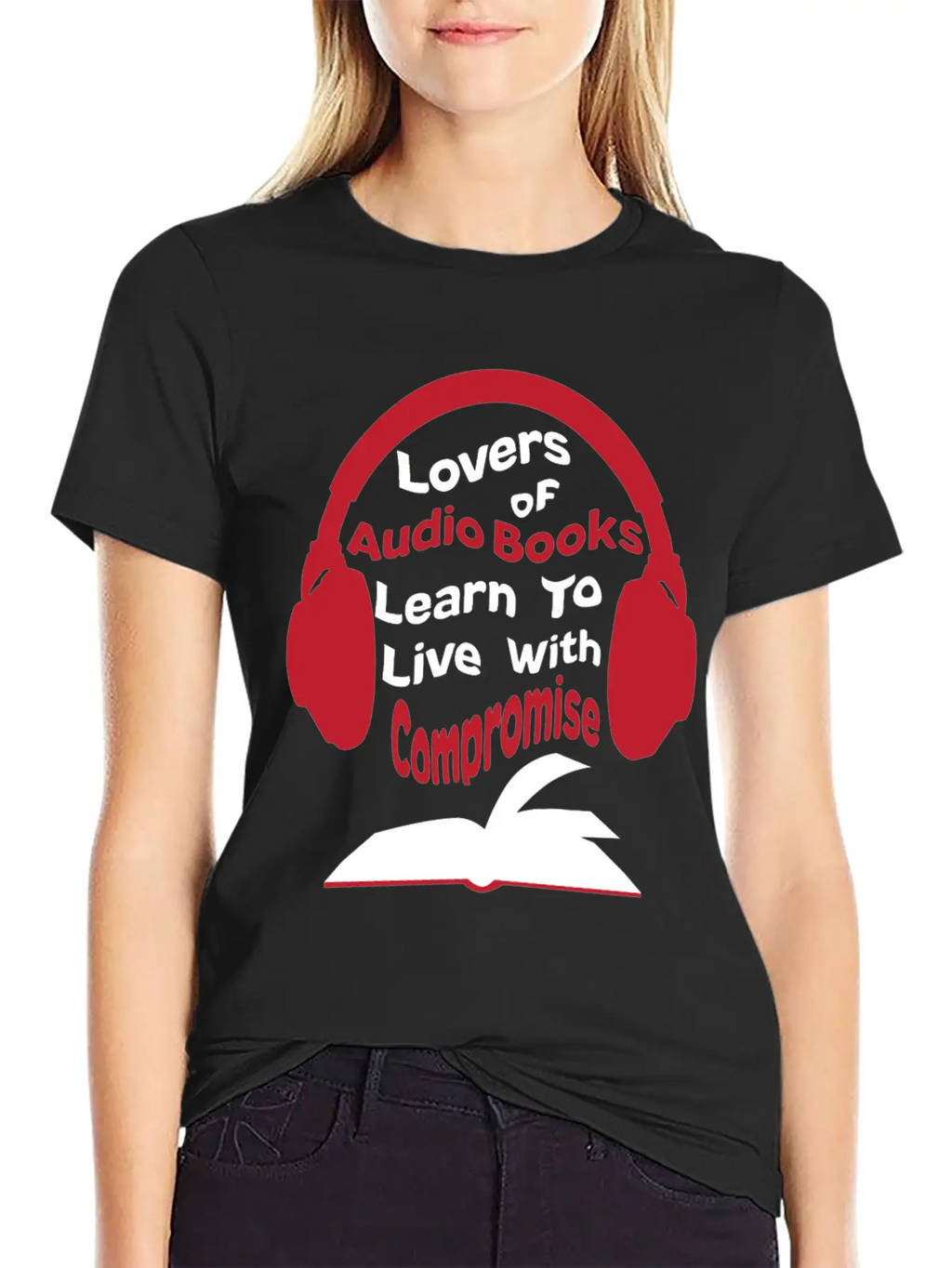 Audio Books Lovers Learning Gift Idea Basic Graphic T-Shirt – Daily Comfort In Soft Cotton