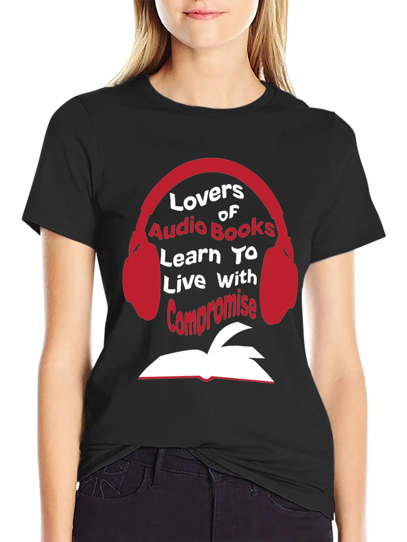 Audio Books Lovers Learning Gift Idea Basic Graphic T-Shirt – Daily Comfort In Soft Cotton