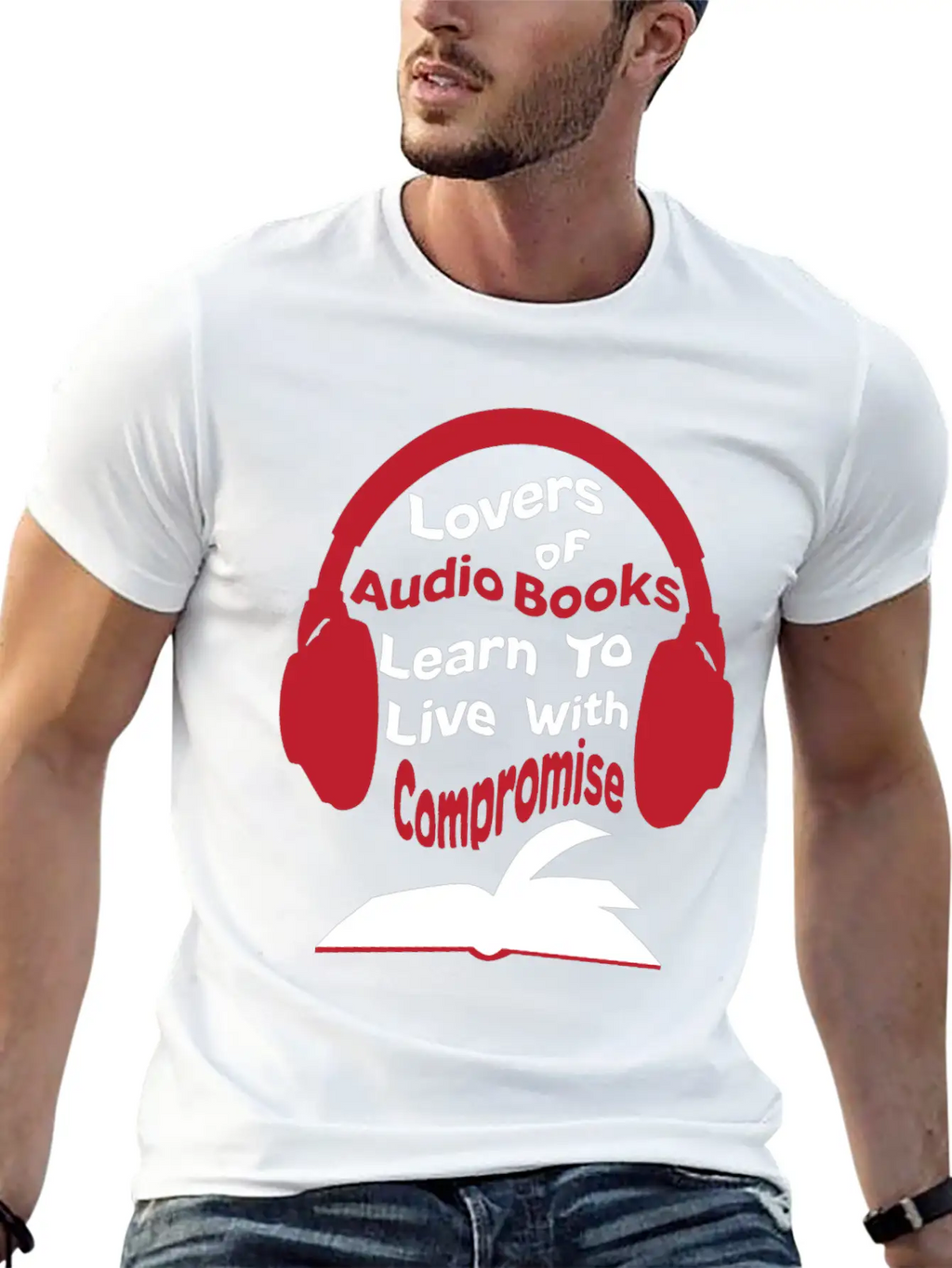 Audio Books Lovers Learning Gift Idea Basic Graphic T-Shirt – Daily Comfort In Soft Cotton