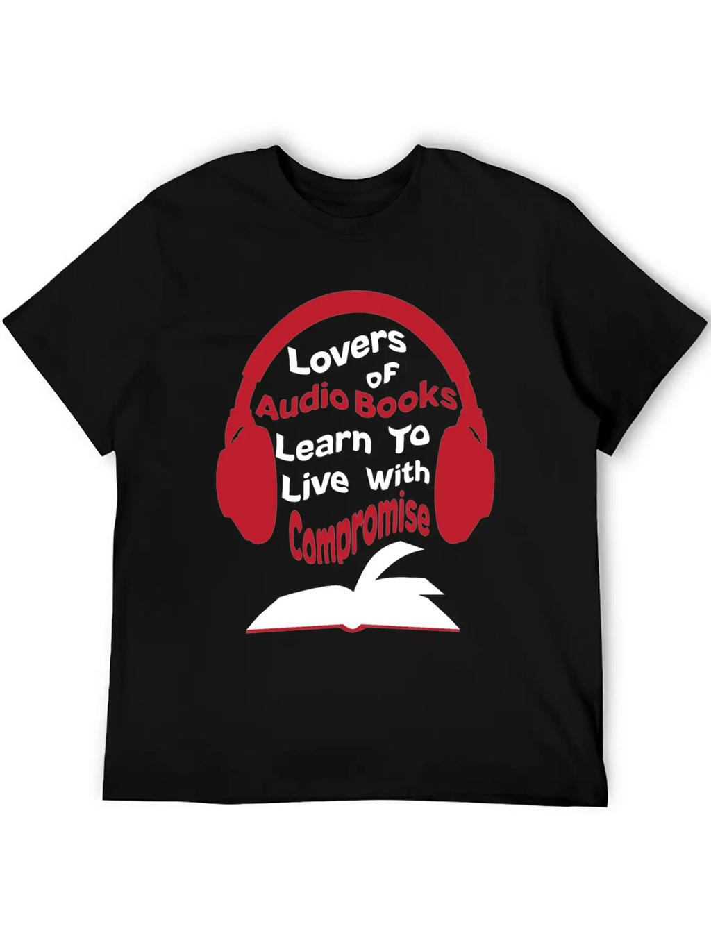 Audio Books Lovers Learning Gift Idea Basic Graphic T-Shirt – Daily Comfort In Soft Cotton