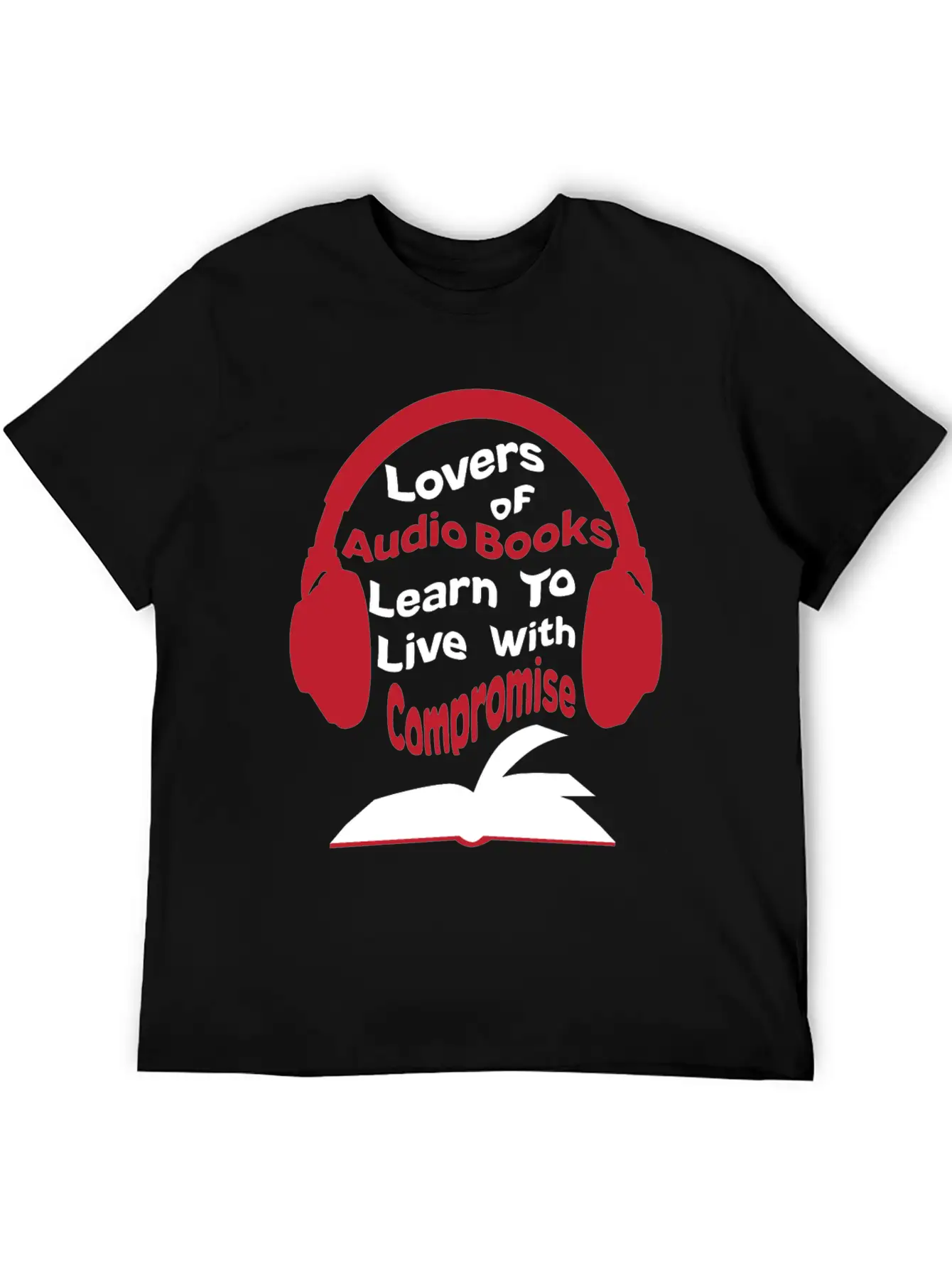 Audio Books Lovers Learning Gift Idea Basic Graphic T-Shirt – Daily Comfort In Soft Cotton