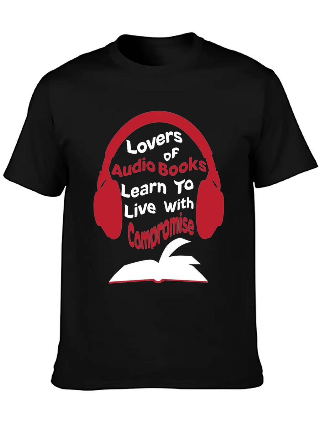 Audio Books Lovers Learning Gift Idea Basic Graphic T-Shirt – Daily Comfort In Soft Cotton