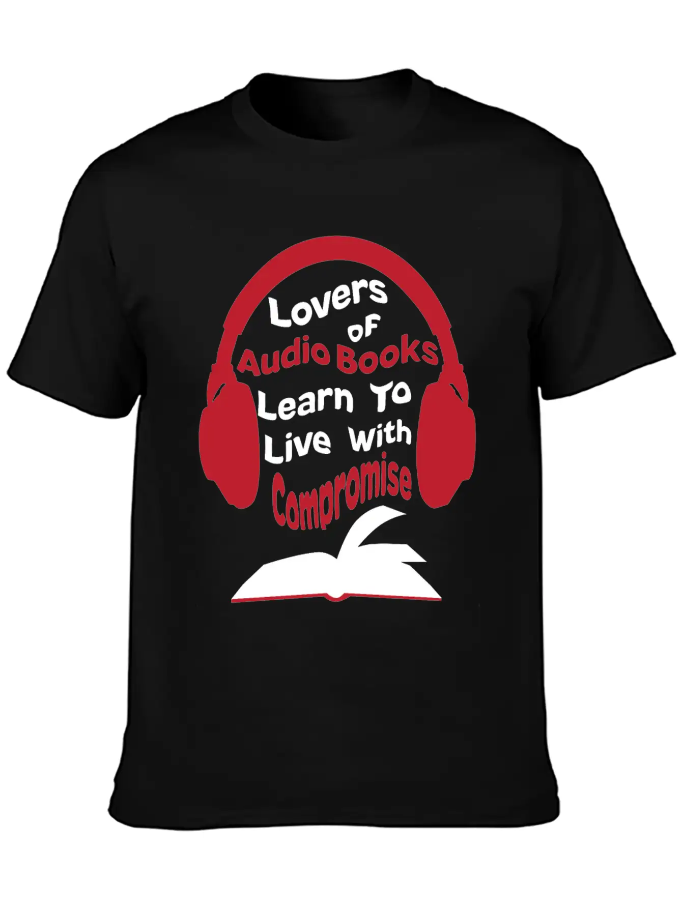 Audio Books Lovers Learning Gift Idea Basic Graphic T-Shirt – Daily Comfort In Soft Cotton