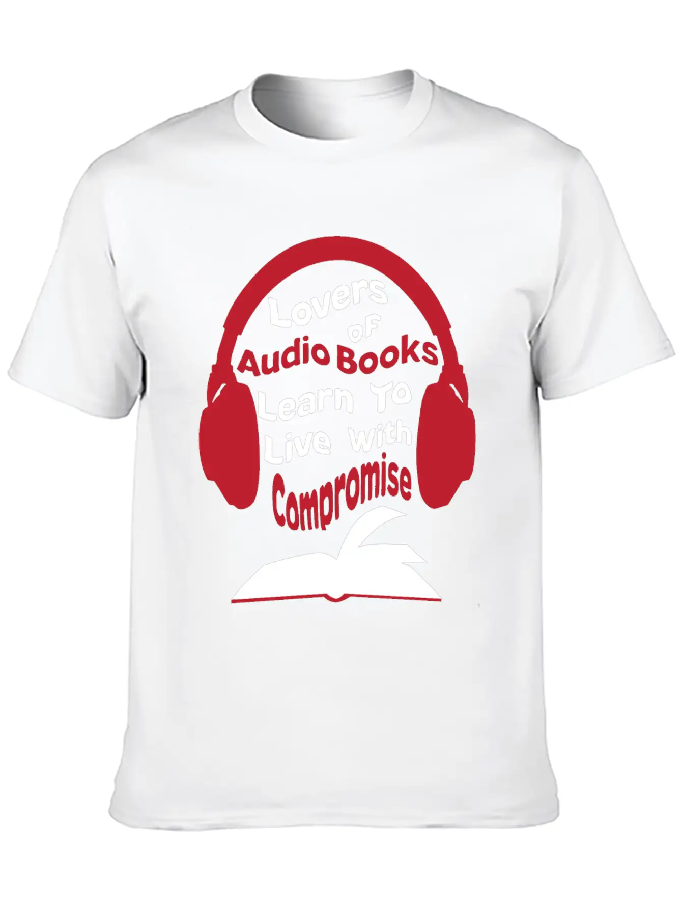 Audio Books Lovers Learning Gift Idea Basic Graphic T-Shirt – Daily Comfort In Soft Cotton