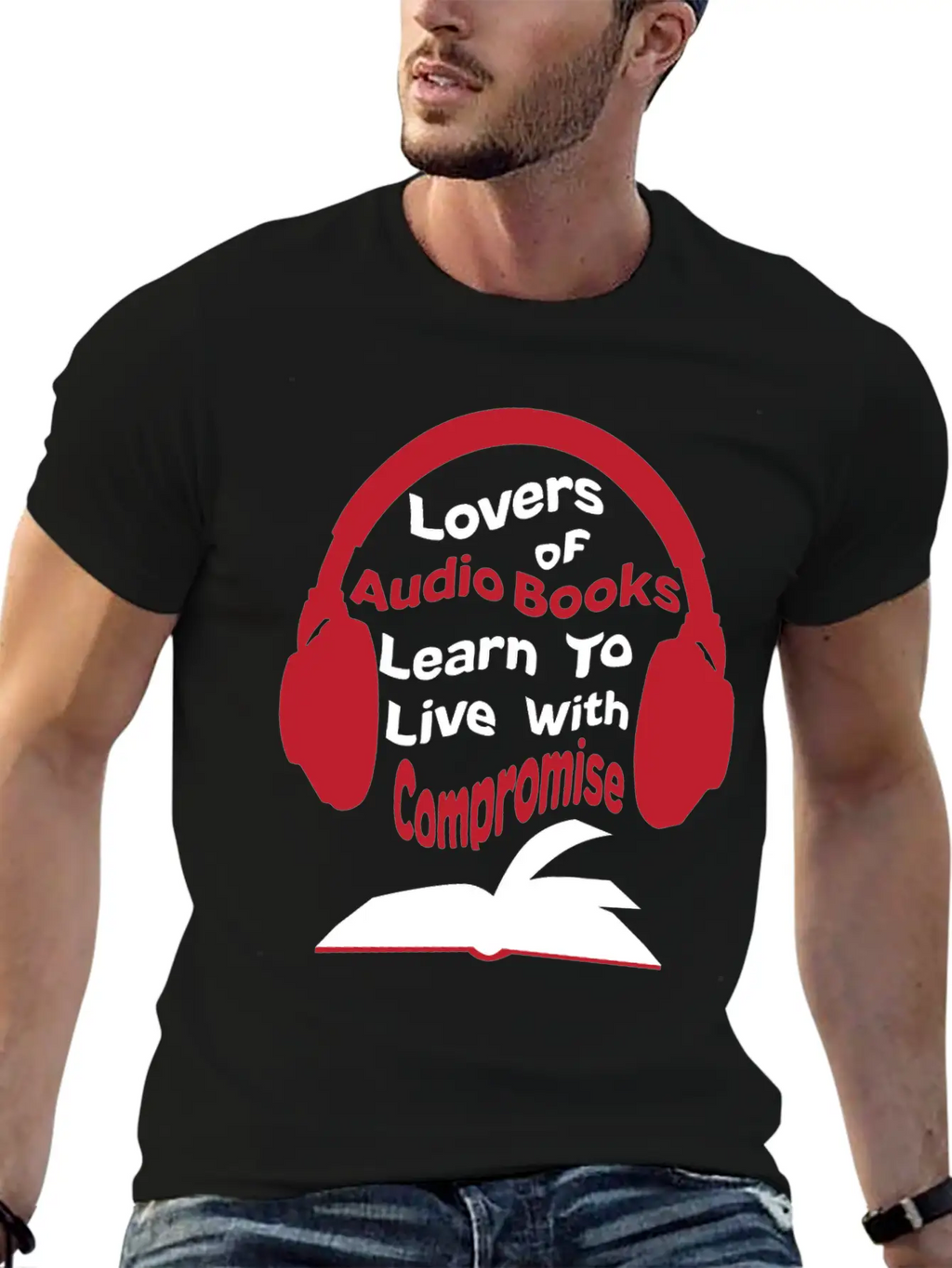 Audio Books Lovers Learning Gift Idea Basic Graphic T-Shirt – Daily Comfort In Soft Cotton