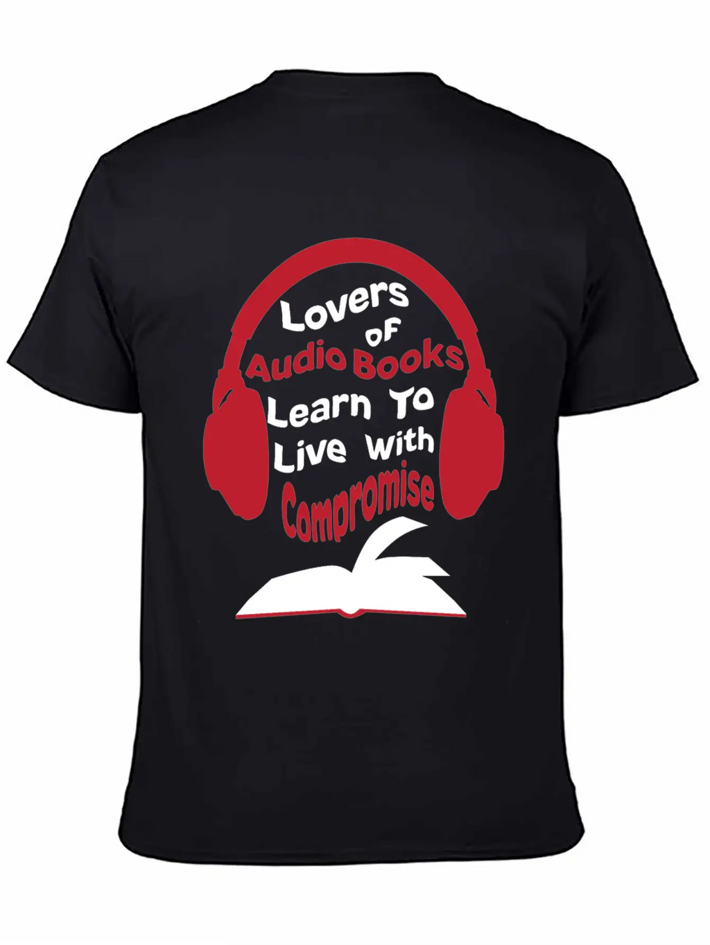Audio Books Lovers Learning Gift Idea Basic Graphic T-Shirt – Daily Comfort In Soft Cotton