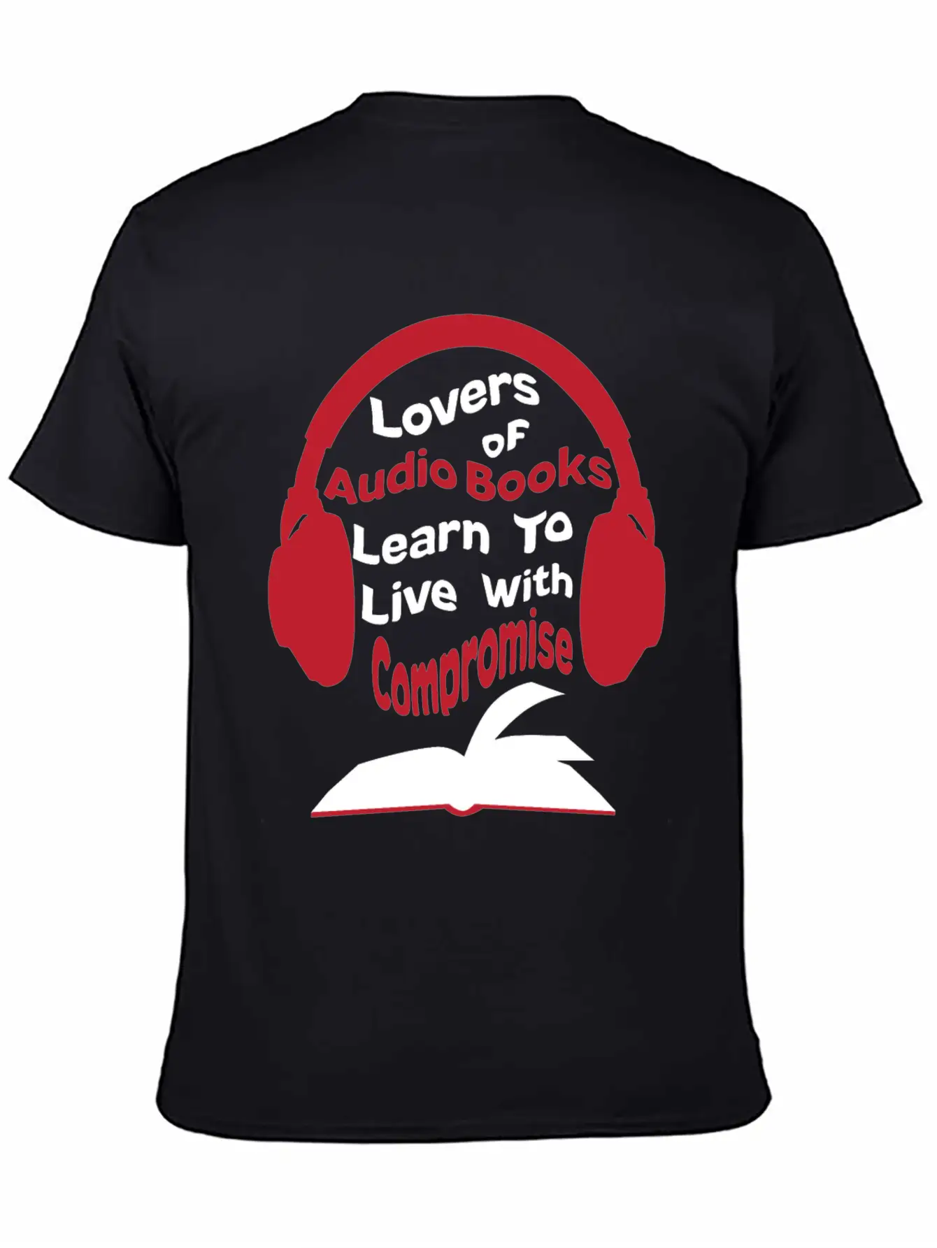 Audio Books Lovers Learning Gift Idea Basic Graphic T-Shirt – Daily Comfort In Soft Cotton