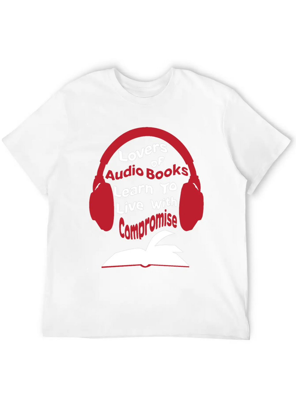 Audio Books Lovers Learning Gift Idea Basic Graphic T-Shirt – Daily Comfort In Soft Cotton
