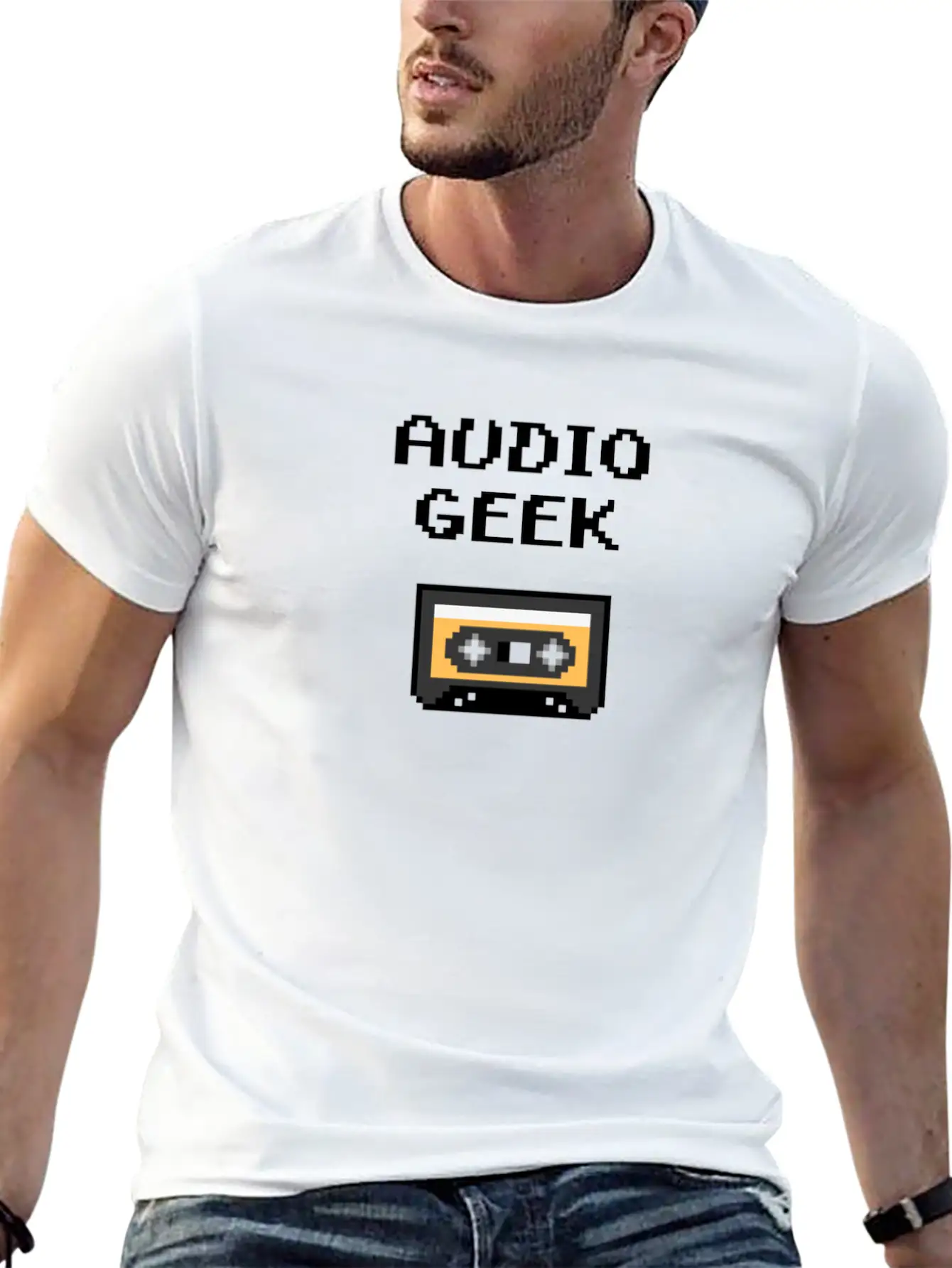 Audio Geek Essential Cotton Tee For Daily Outfits – Unisex Style