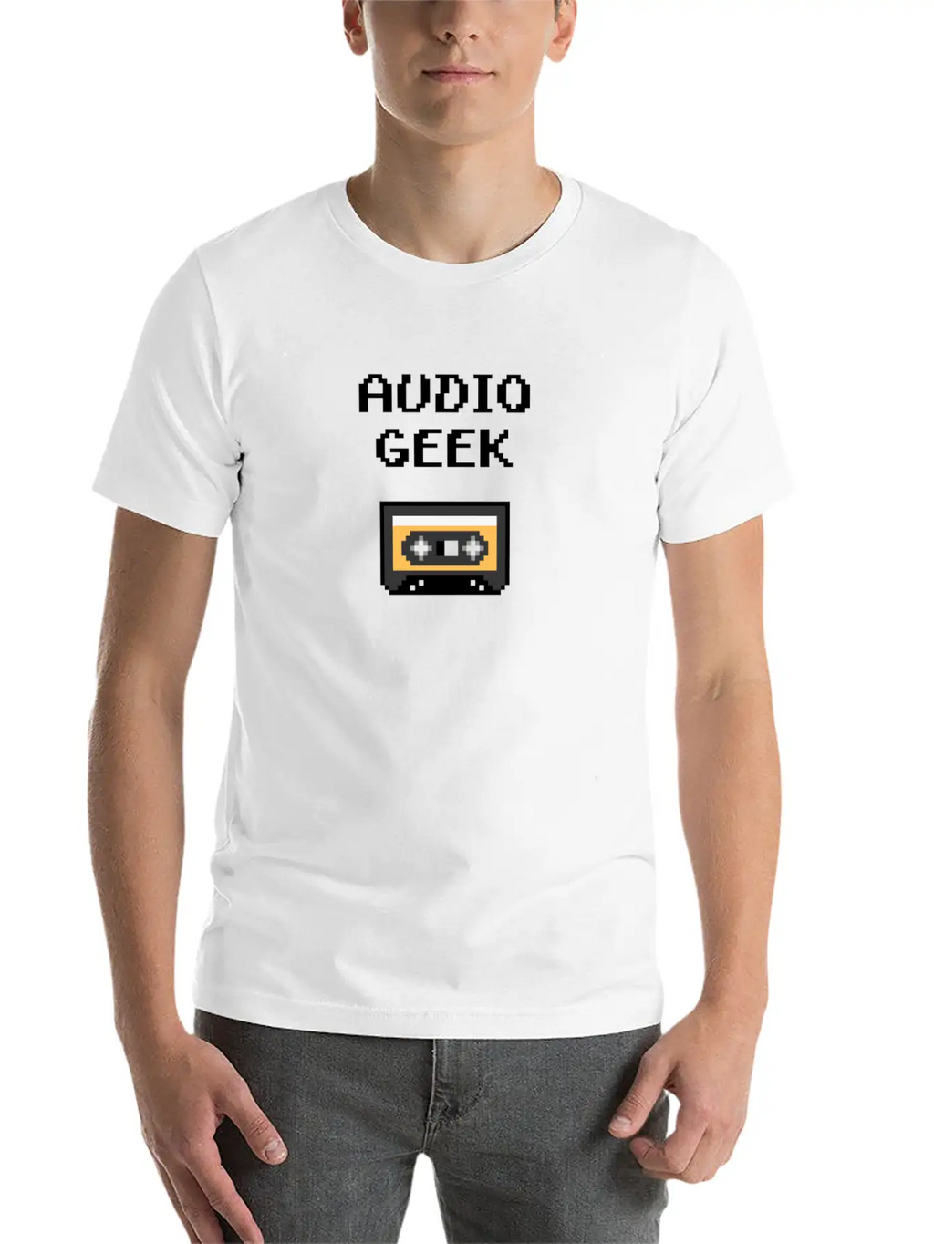 Audio Geek Essential Cotton Tee For Daily Outfits – Unisex Style