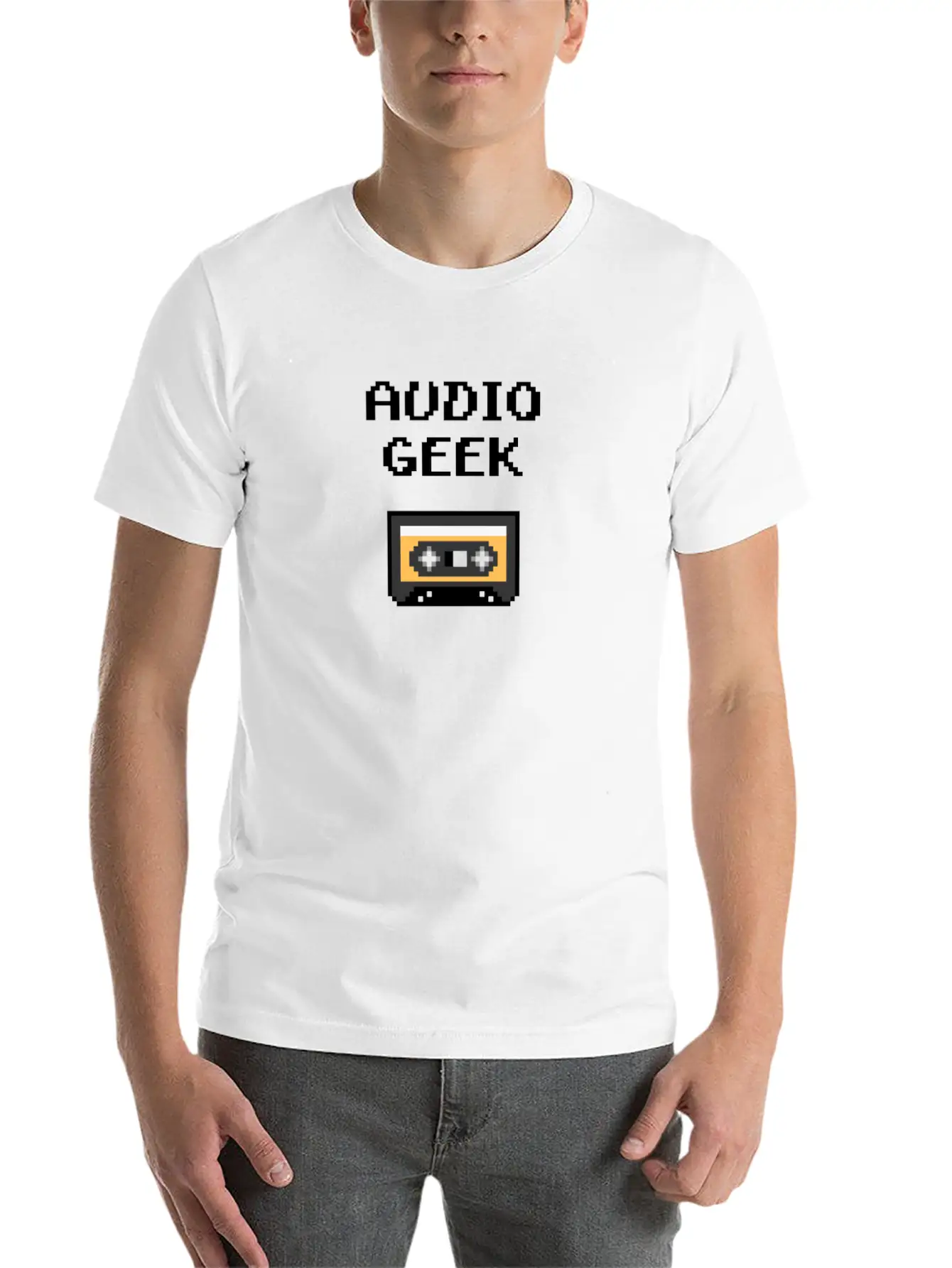 Audio Geek Essential Cotton Tee For Daily Outfits – Unisex Style