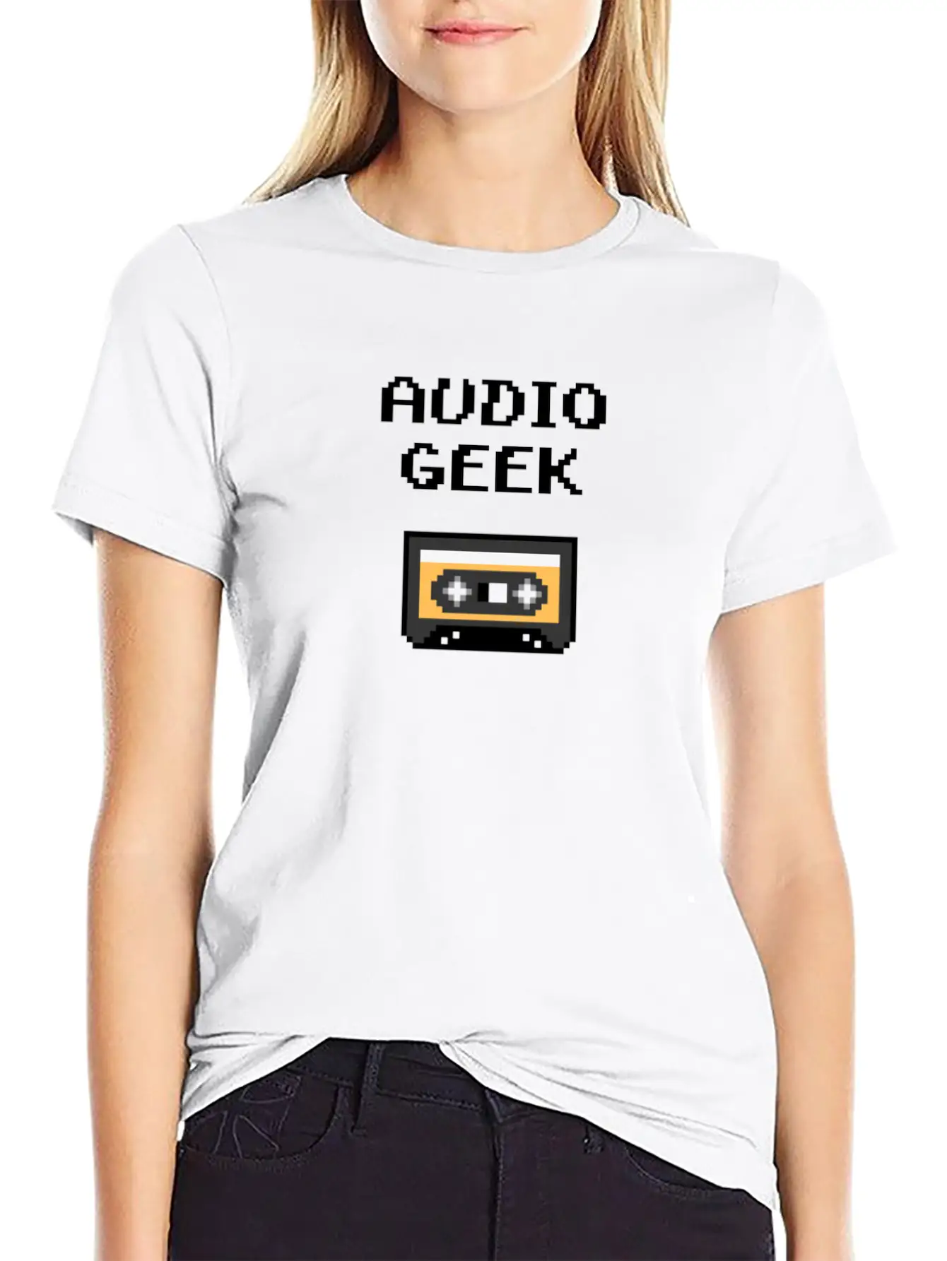 Audio Geek Essential Cotton Tee For Daily Outfits – Unisex Style